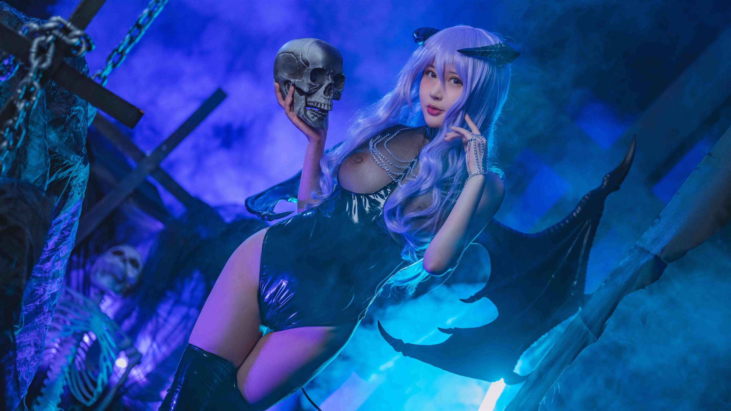 Cosplay 蜜蜜子Kimmie 蜜恋 魅魔 [46P]