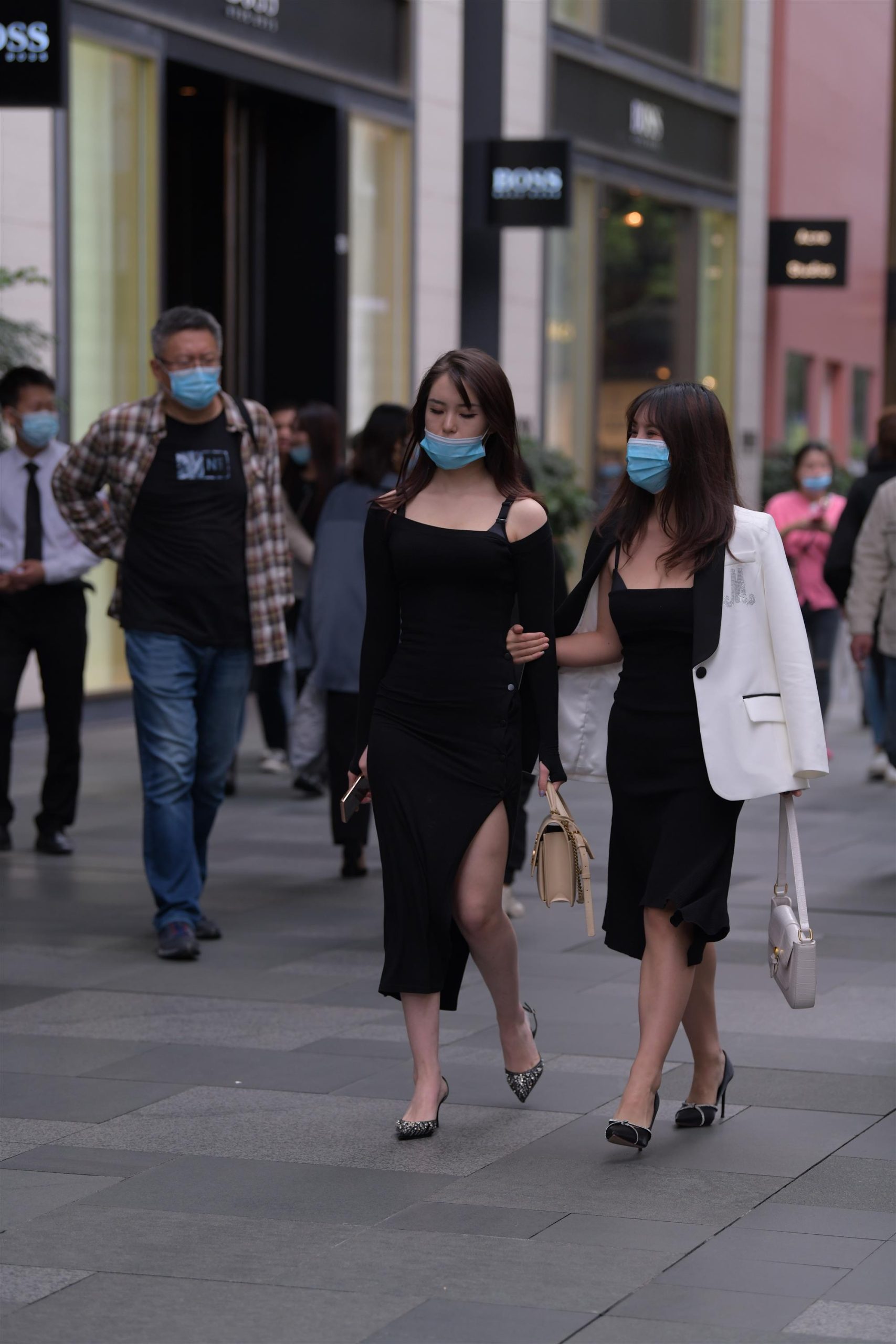 Street Half length skirt [155P]