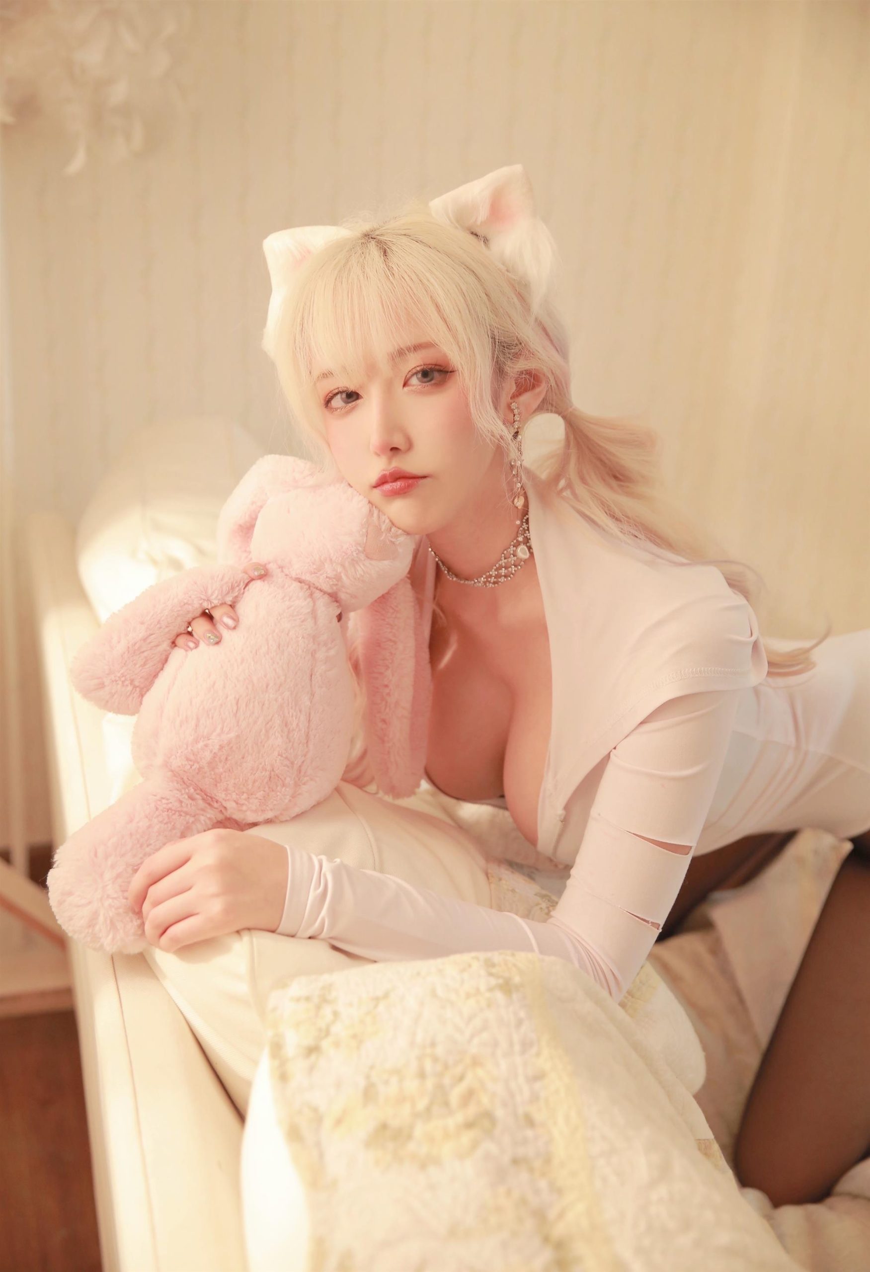 Cosplay 啾小研 甜蜜猫女 [35P]