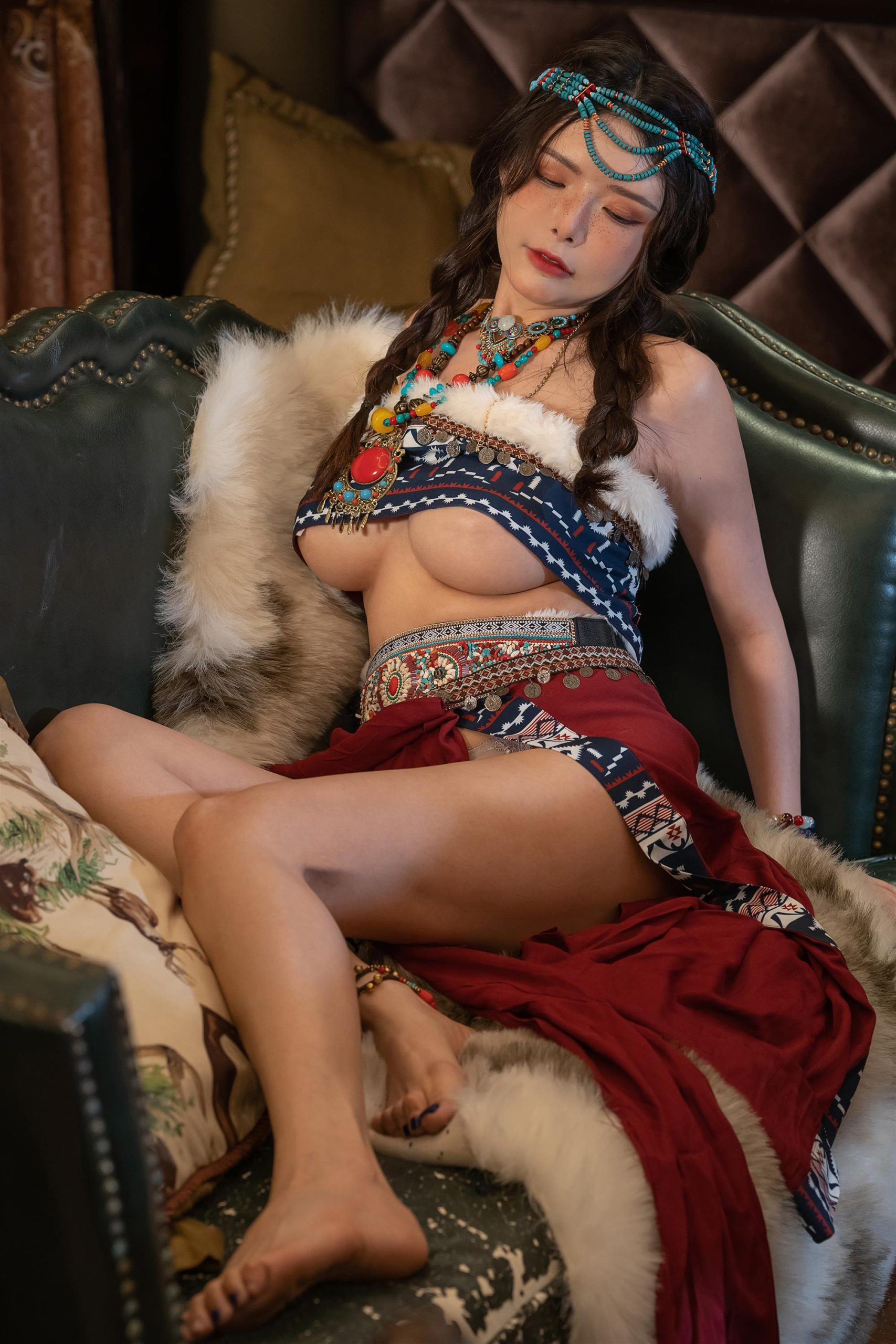 Cosplay 秋和柯基 夏小秋秋秋 雀斑少女 [34P]