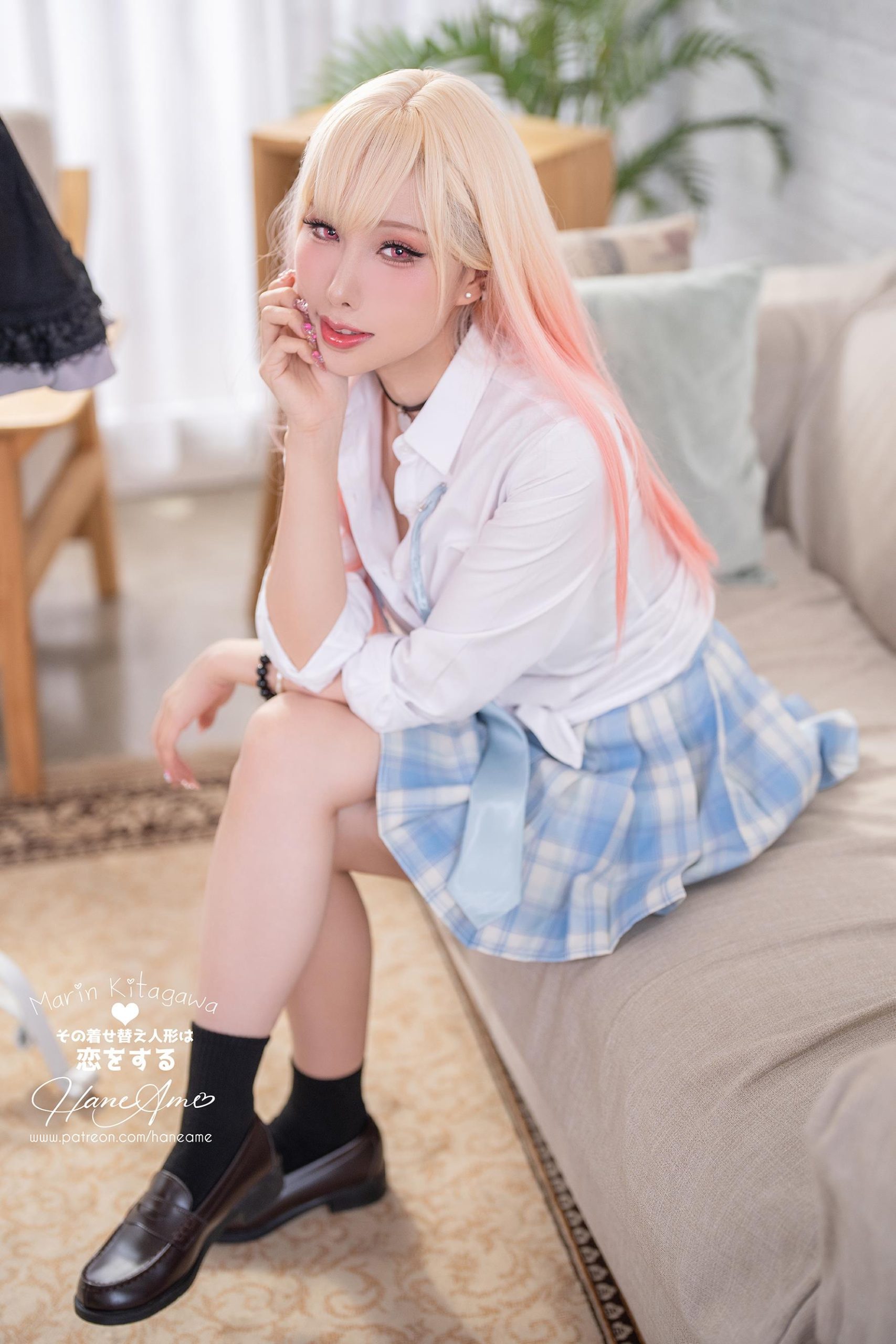 Cosplay Hane Ame 雨波 JK [30P]